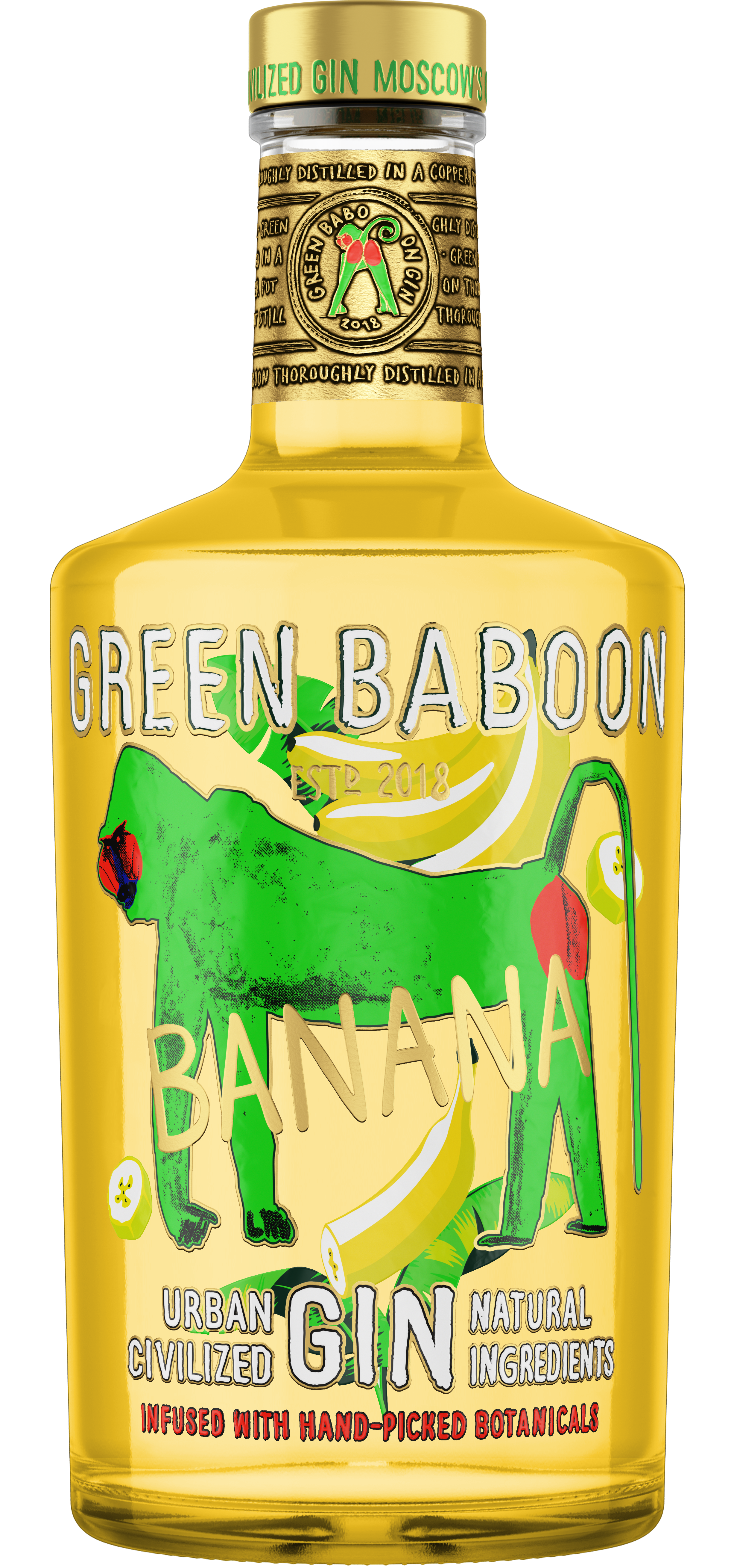 Green Baboon Banana